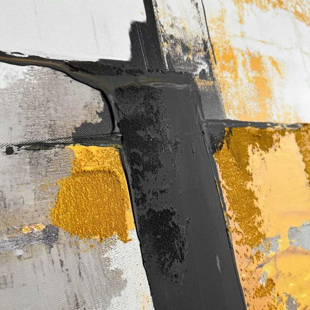 Kép kézzel festett részletekkel 70x100 cm Jade – Styler