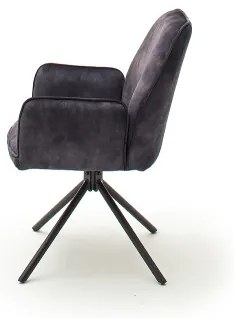 NEXORO étkezőszék, 1 db, antracit