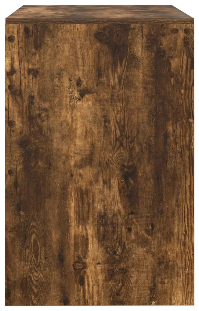 Számítógépasztal Füstölt tölgy Szerelt fa 90 x 50 x 76 cm
