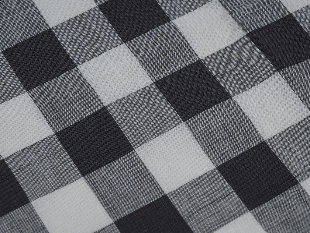 Pamut ágynemű BLACK CUBIS fekete, 100% pamut Ágyneműhuzat mérete: 70 x 80 cm | 140 x 200 cm