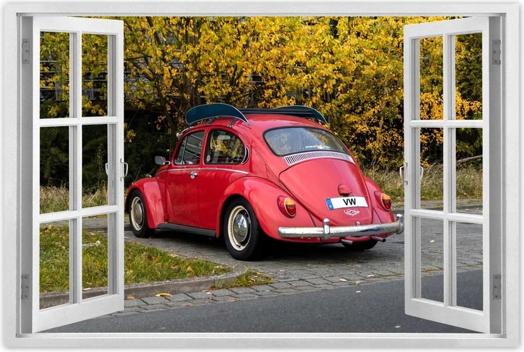 Poszter 60x40 Bogár Volkswagen Vw Auto