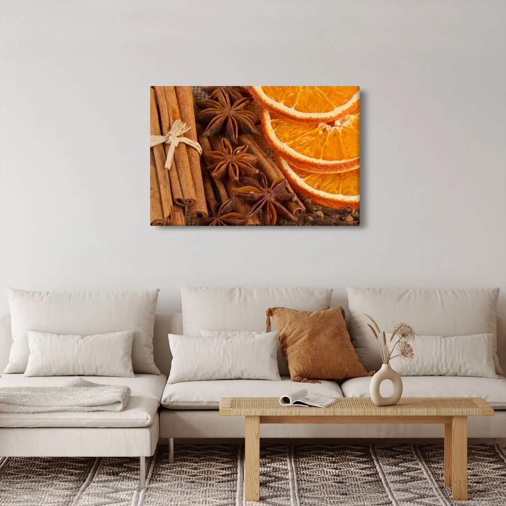 Kép - Illatos fűszerek (90x60 cm)