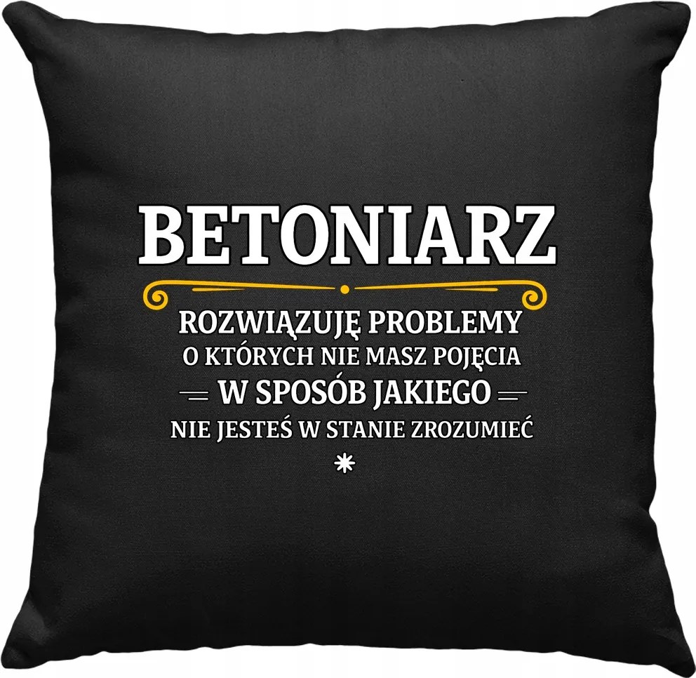 Betonkeverő párna, fekete