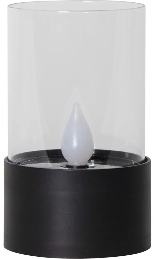 Puloun fekete kültéri LED fénydekoráció, magasság 13,5 cm - Star Trading