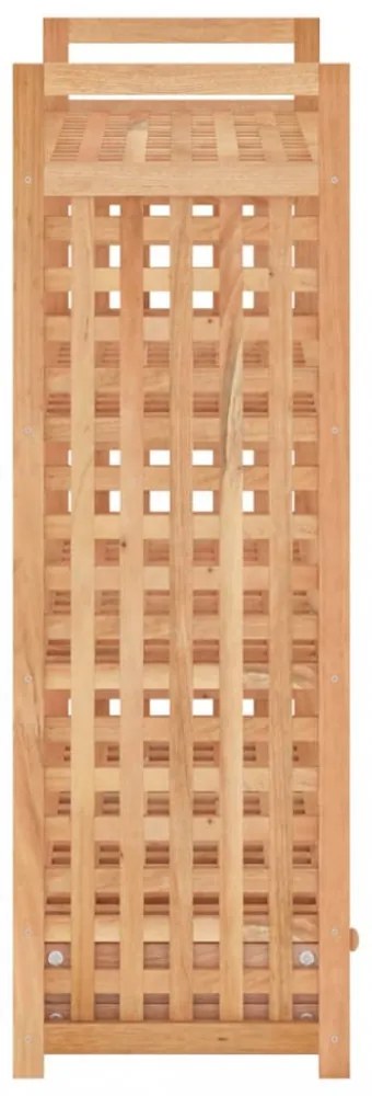 tömör diófa cipőállvány fiókkal 70 x 27 x 81 cm