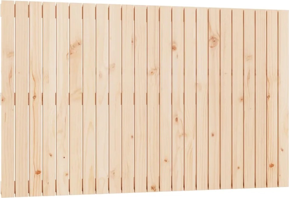 vidaXL tömör fenyőfa fali fejtámla 147 x 3 x 90 cm