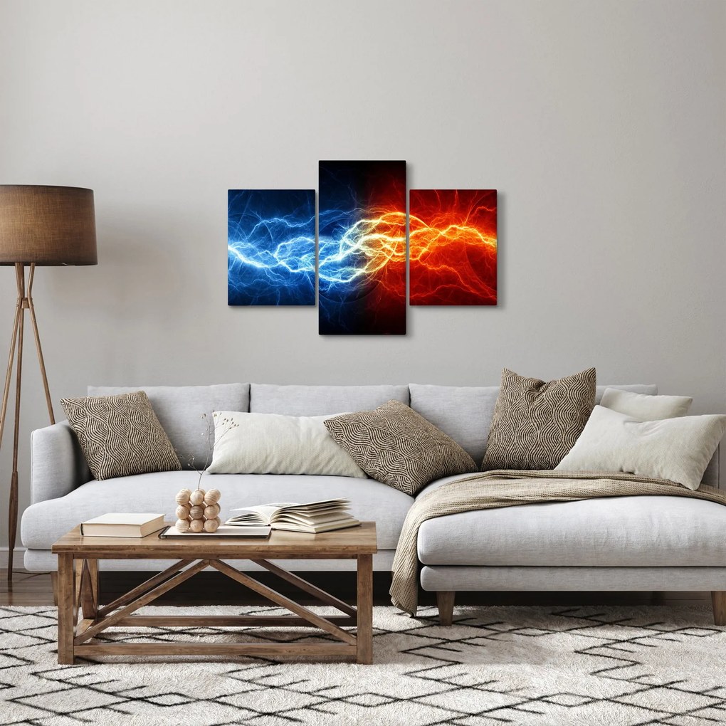Az elektromos feszültség képe (90x60 cm)
