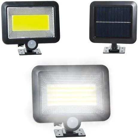 ISO Solar kültéri 100 LED-es világítás, mozgásérzékelő, 10719