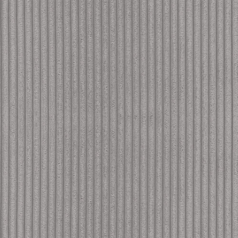 Világosszürke kordbársony sarokkanapé (bal oldali-heverő résszel) Martin – Ropez