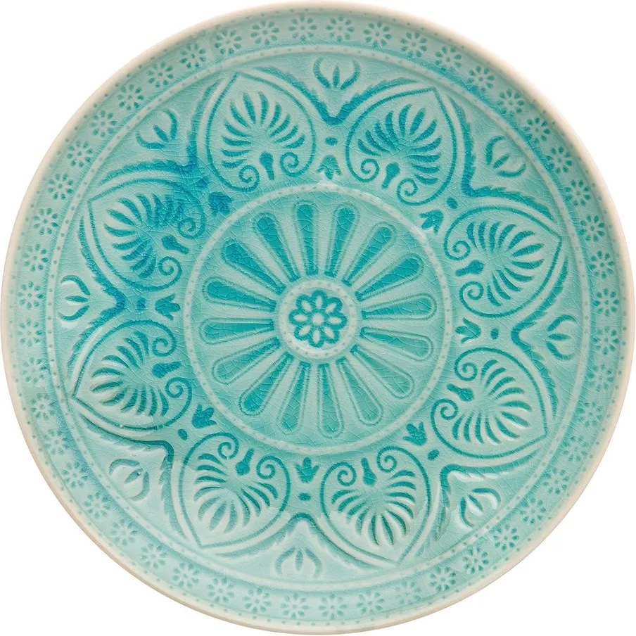 SUMATRA tányér 21cm türkiz