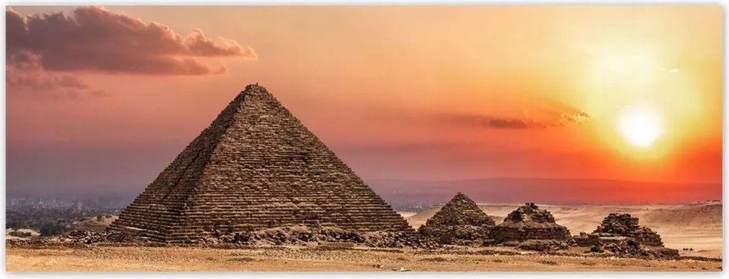 Fotótapéták 250x93 Menkaure piramis Egyiptom