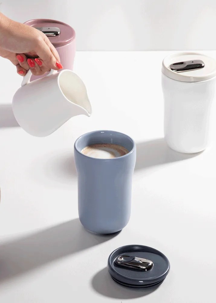 Kék termobögre 350 ml Eco – Ladelle