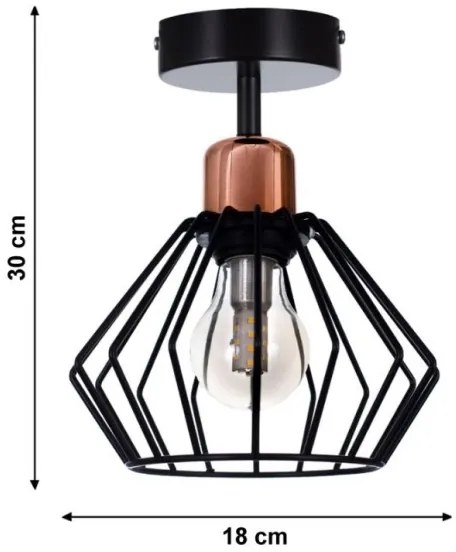 Csillár PORTO 1xE27/40W/230V
