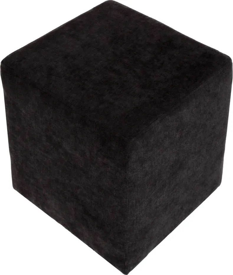 Cube puff - K06 szövet - fekete R