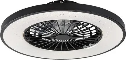 Dalfon2 ventilátoros mennyezeti lámpa távirányítóval