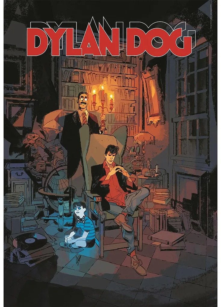 Dylan Dog Library 1000 db-os Compact puzzle Clementoni