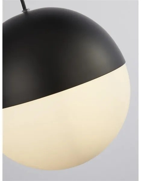 Searchlight 24181BK - Csillár zsinóron ENDOR 1xE27/40W/230V fekete