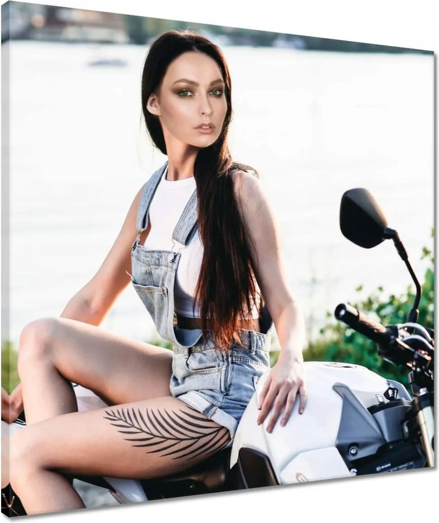 Vászonkép 50x50 Motorkerékpárok