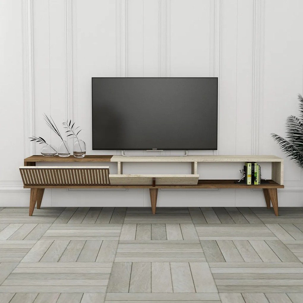 TV asztal Milan Travertin