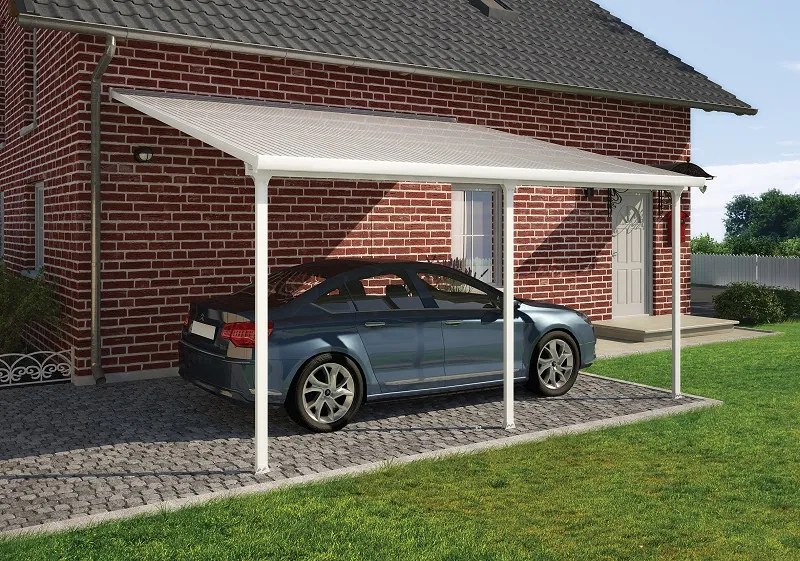 Terasz tető Feria Palram - Canopia 3 x 5,46 m fehér