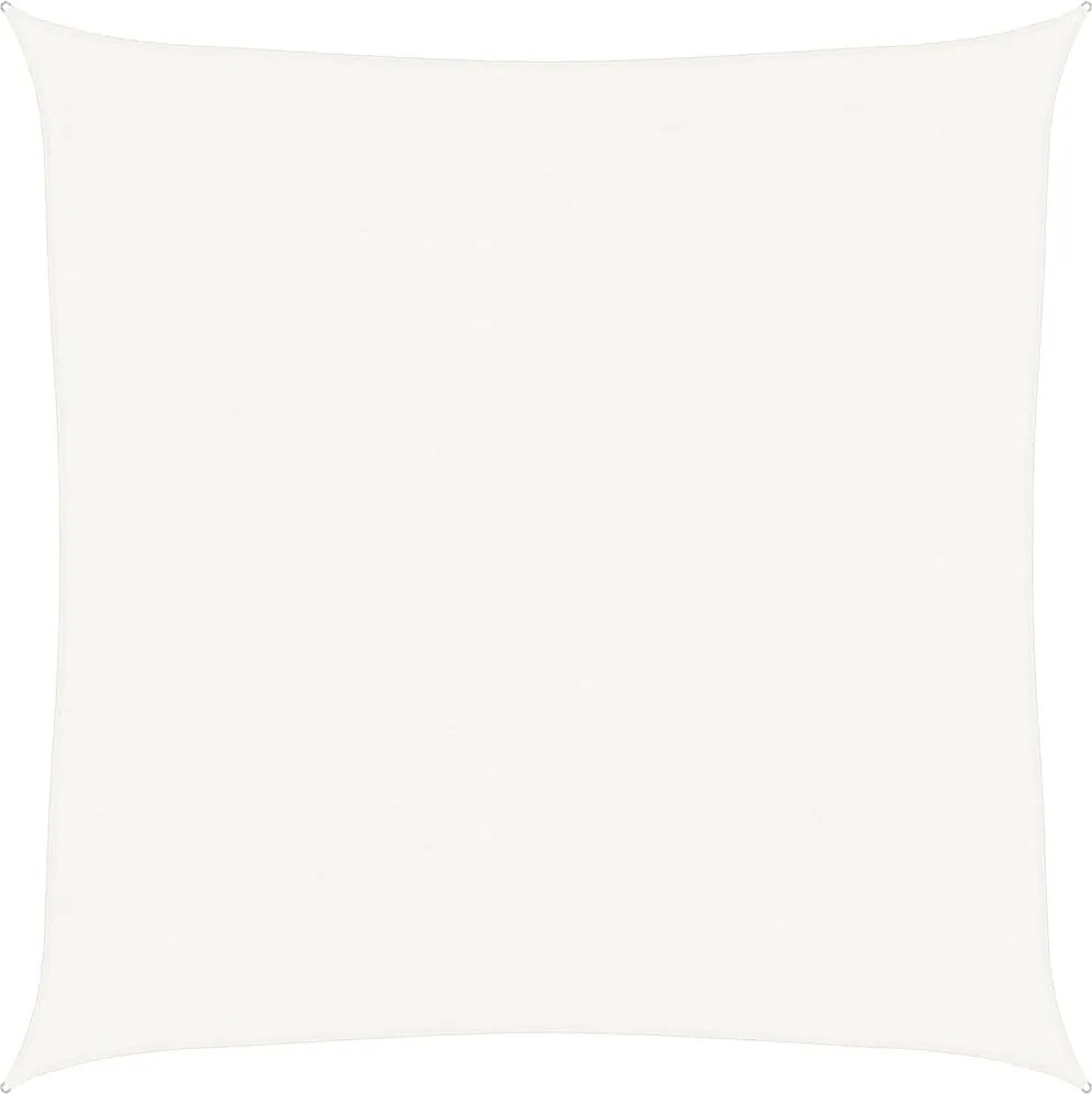 vidaXL fehér HDPE napvitorla 160 g/m² 5 x 5 m