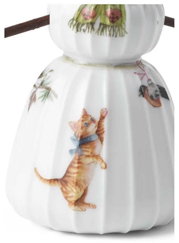 Porcelán karácsonyi figura (magasság 9 cm) Hammershøi Snowwife – Kähler Design
