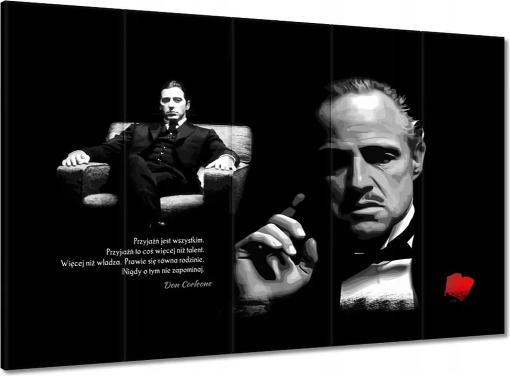 Festmények 100x70 A keresztapa Vito