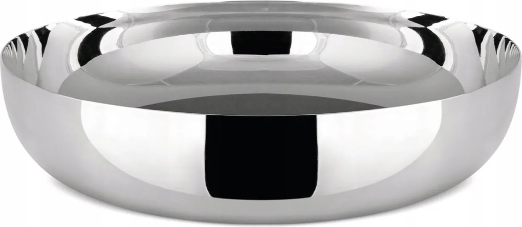 Alessi Acél salátatál 24 cm polírozott