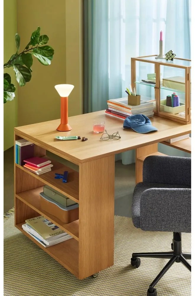 Narancssárga dimmelhető asztali lámpa (magasság 30 cm) Flash – Hübsch