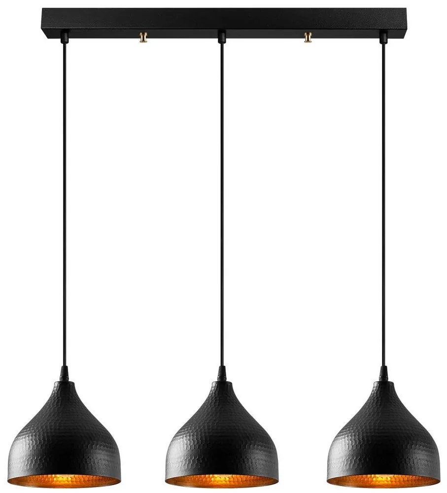 Csillár zsinóron TATTOO 3xE27/40W/230V