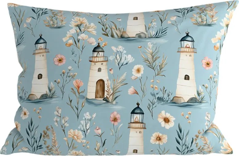 Polipamut párnahuzat LIGHTHOUSE POLY 50x70 cm, kék