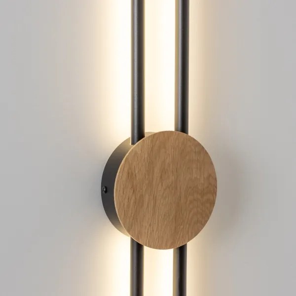 Brilagi - LED Fali lámpa WOODY COLLINE LED/15W/230V 80 cm tölgy