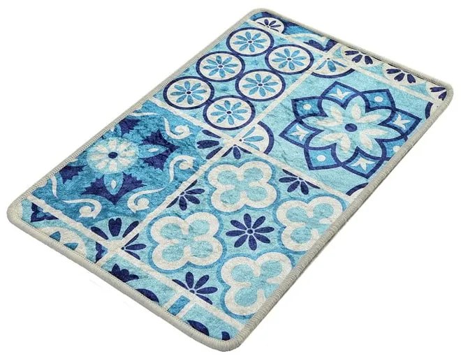 Kék fürdőszobai kilépő 60x40 cm Seramik - Foutastic