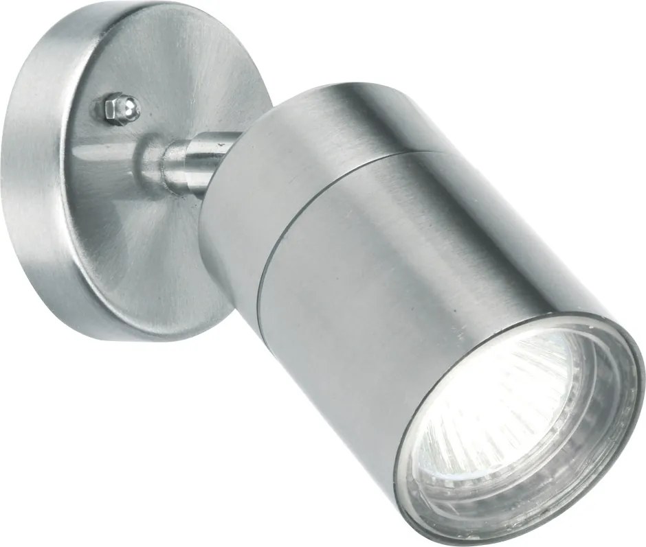 NOVOLUX 297B-G21X1A-30 STAN Modern Kültéri Fali Lámpa Ezüst GU10 IP44