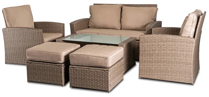 Florida bézs rattan bútor