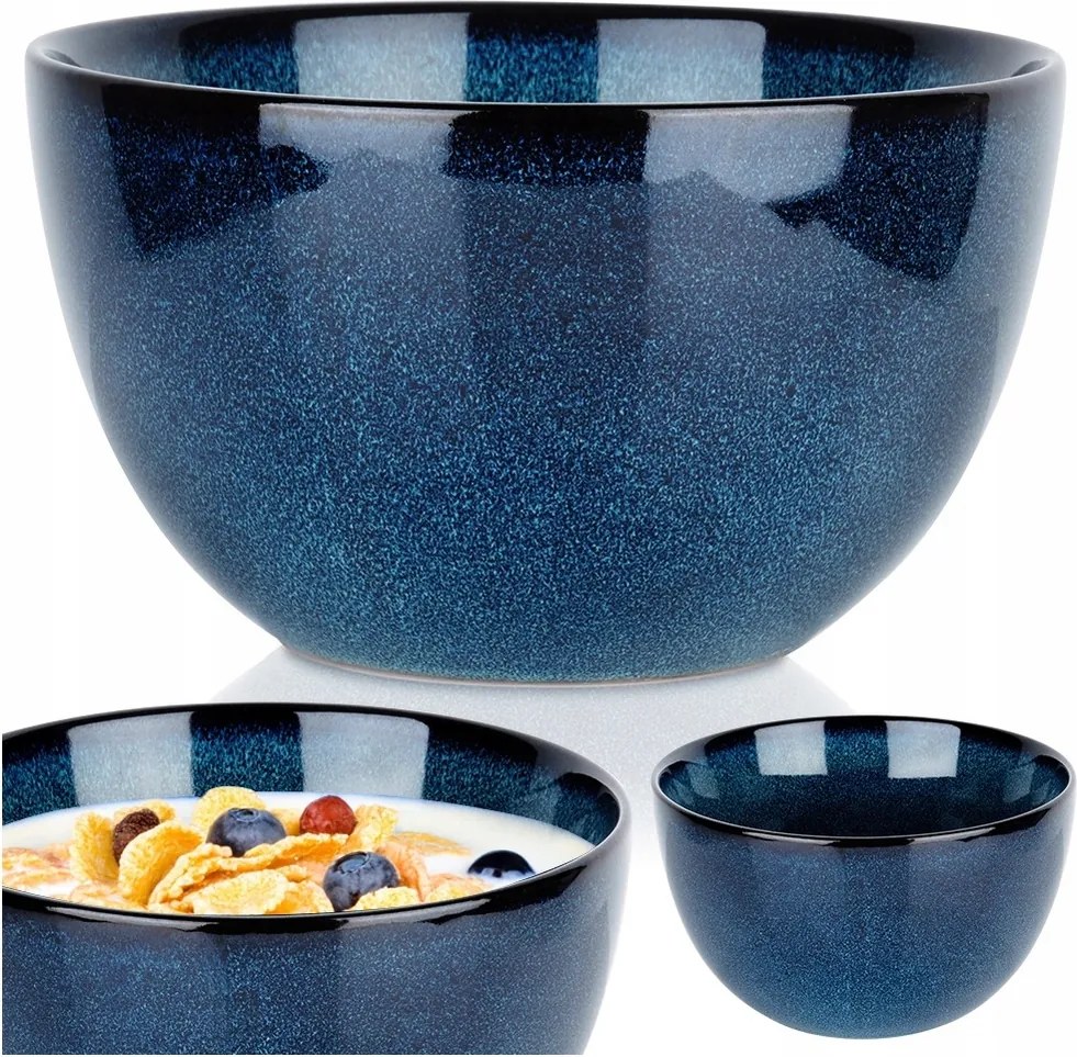 Leveses tál Pehely Nyers Snack Saláta tálaló Kerámia 700 ml