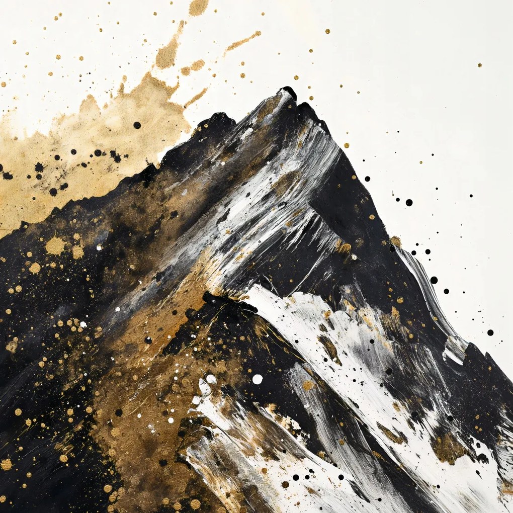 Poszter 70x70cm Arany csúcsok