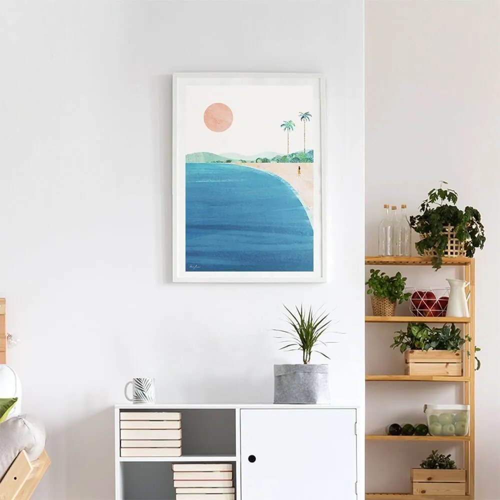 Poszter 30x40 cm Paradise Beach - Travelposter