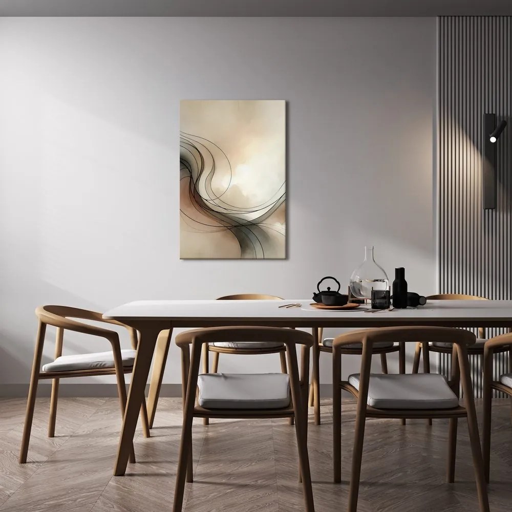 Kép elegáns vonalak a felhőkben