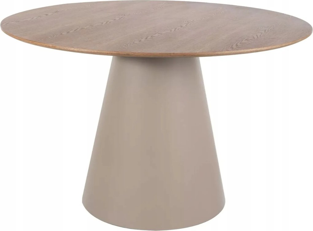 Kerek konyhai asztal modern étkező konyha nappali tölgy 120 cm Angel