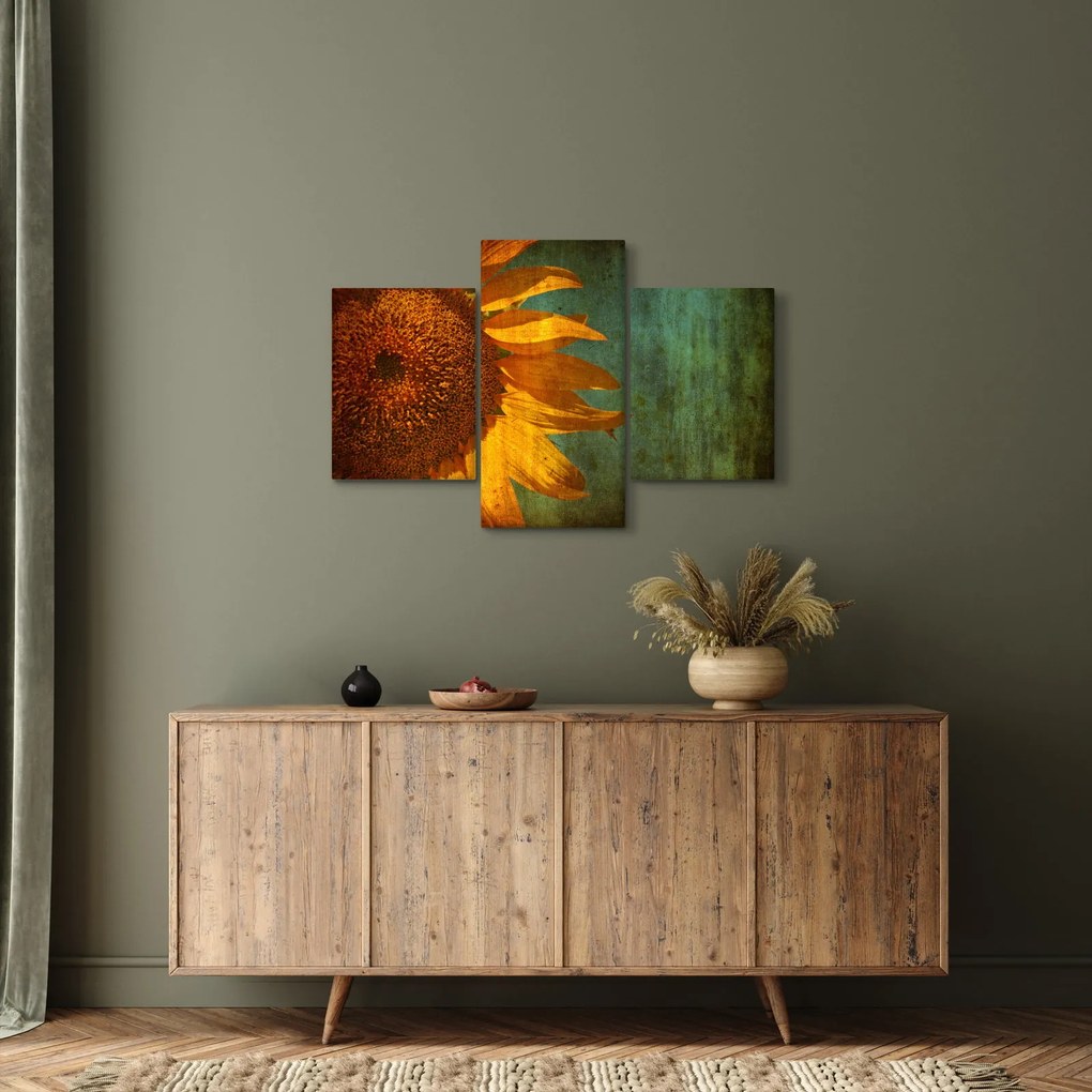 Kép - napraforgó (90x60 cm)