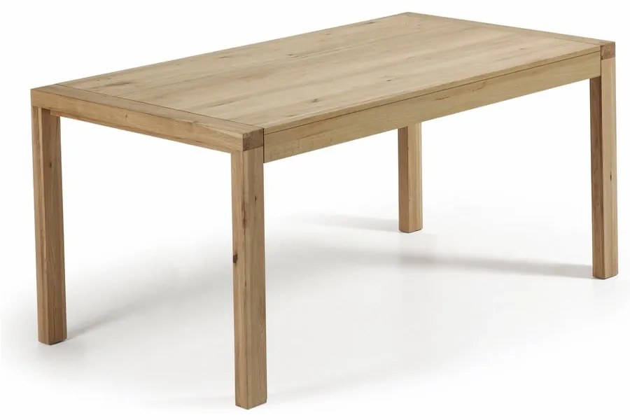 Vivy tölgyfa bővíthető étkezőasztal, 180 x 90 cm - Kave Home