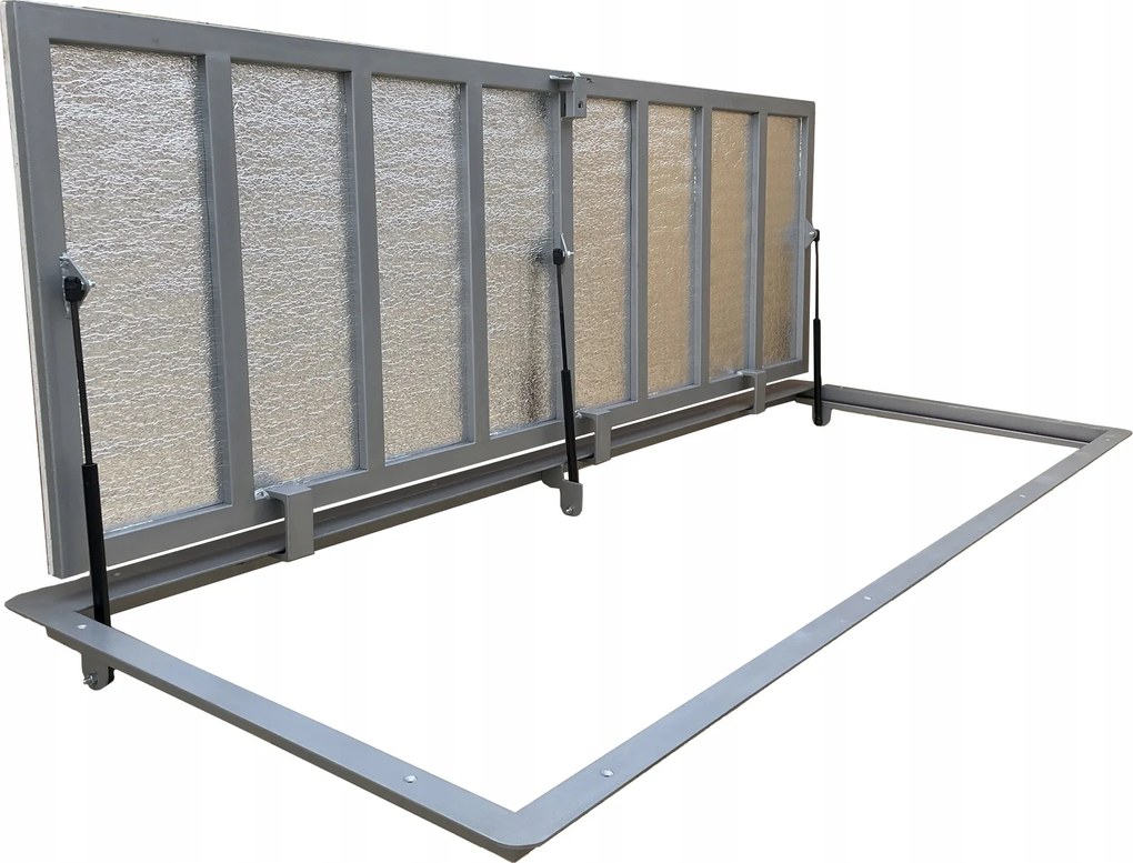 Padlóra szerelhető pinceajtó 80 x 220 cm