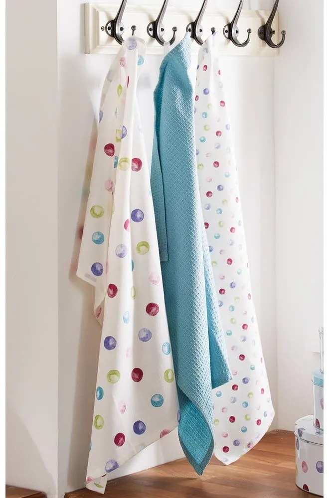 Pamut konyharuha szett 3 db-os 45x65 cm Spotty Dotty – Cooksmart ®