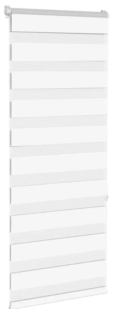 zebrafüggönnyel fehér szövetszélesség 55,9 cm poliészter
