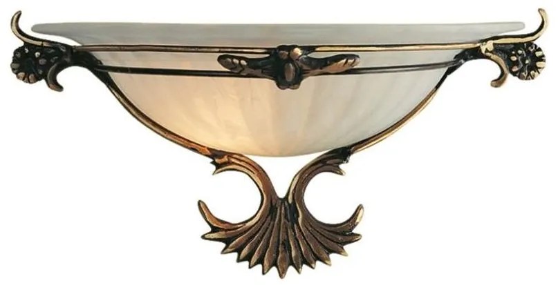 Searchlight 3837 - Fali lámpa WALL 1xR7s/80W/230V réz