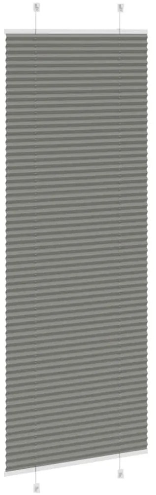 pliszírozott redőny antracit 70x200 cm szövetszélesség 69,4 cm