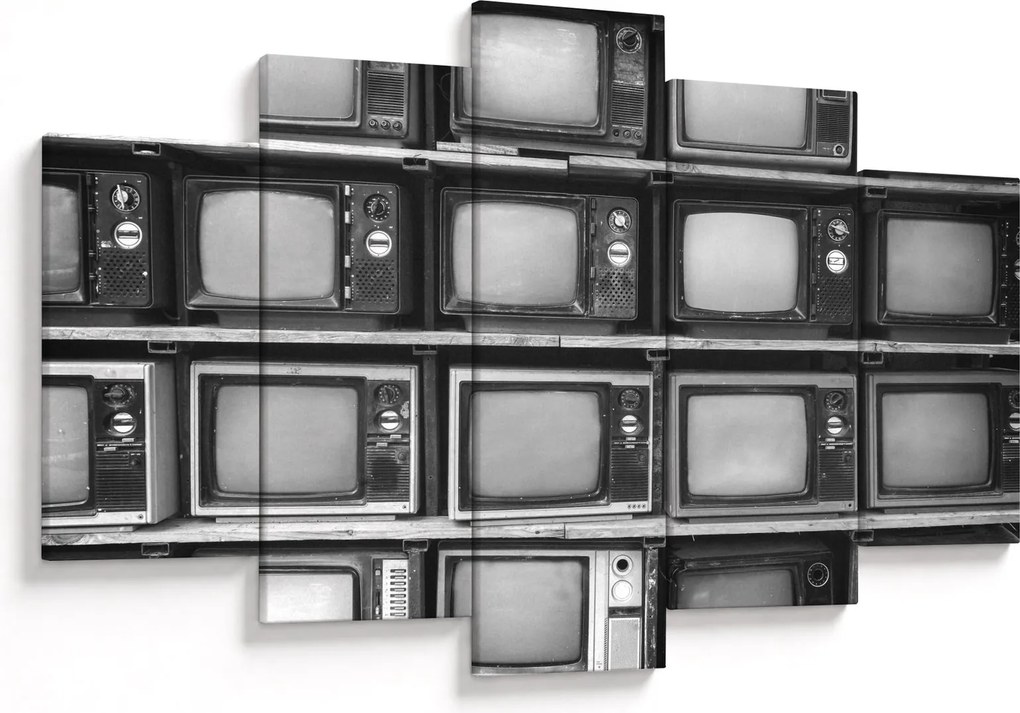 Kép - Retro TV (150x105 cm)