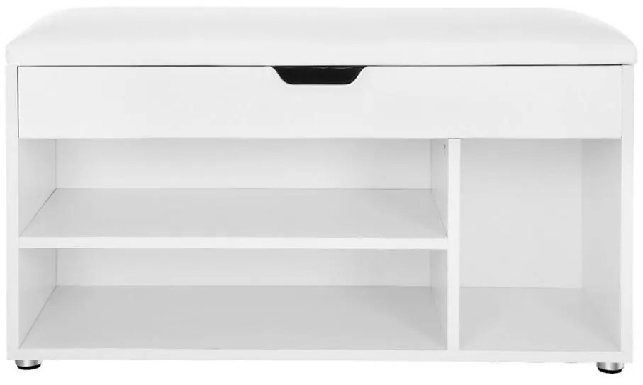 VOXEL fehér cipőtároló