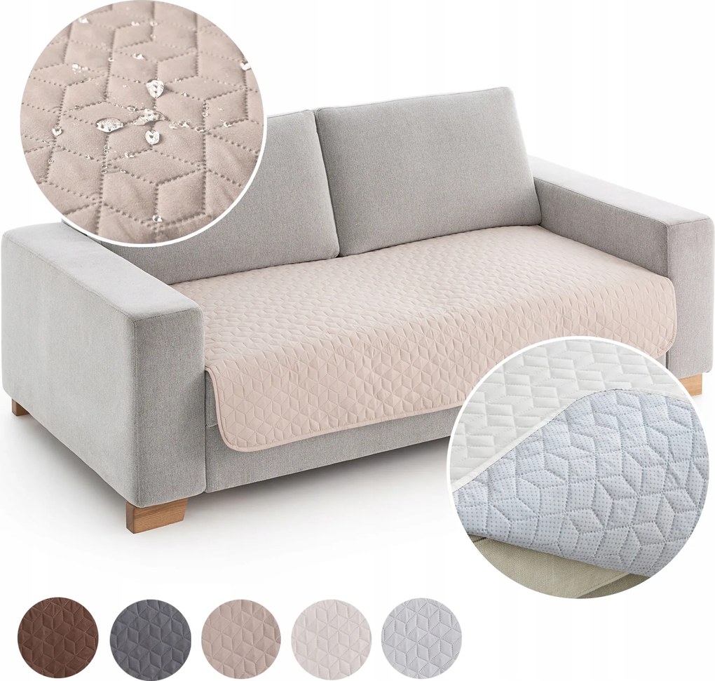 Ágytakaró Belmarti poliészter 160 cm x 90 cm bézs